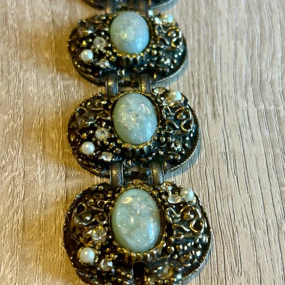 Vintage (antique?) panel Bracelet - Picture 1 of 6
